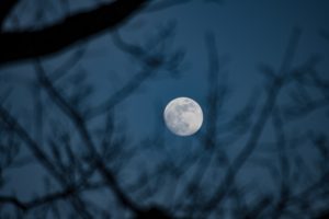 A Perfect Moon in the sky